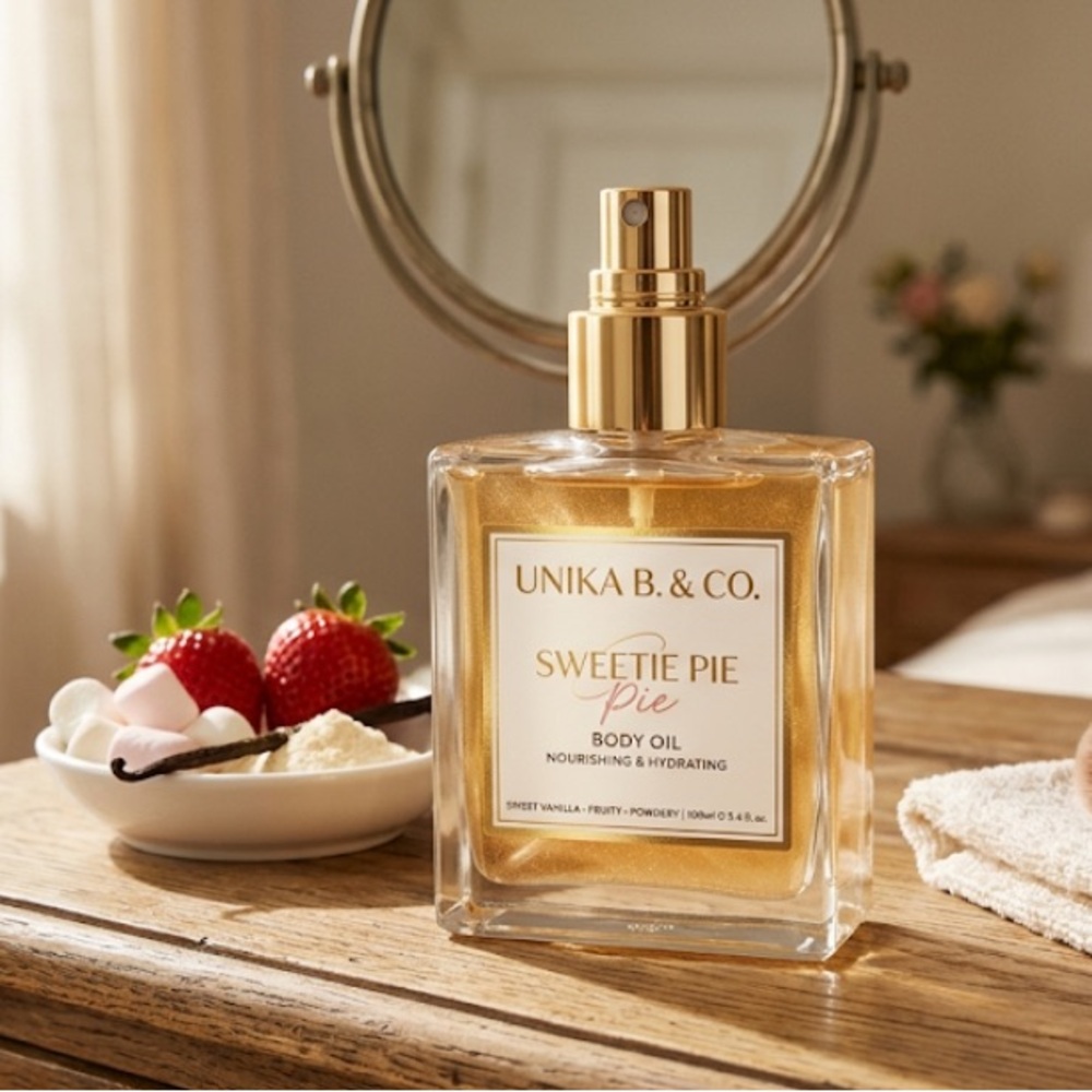 Sweetie Pie Gold Body Oil — Nourishing Glow